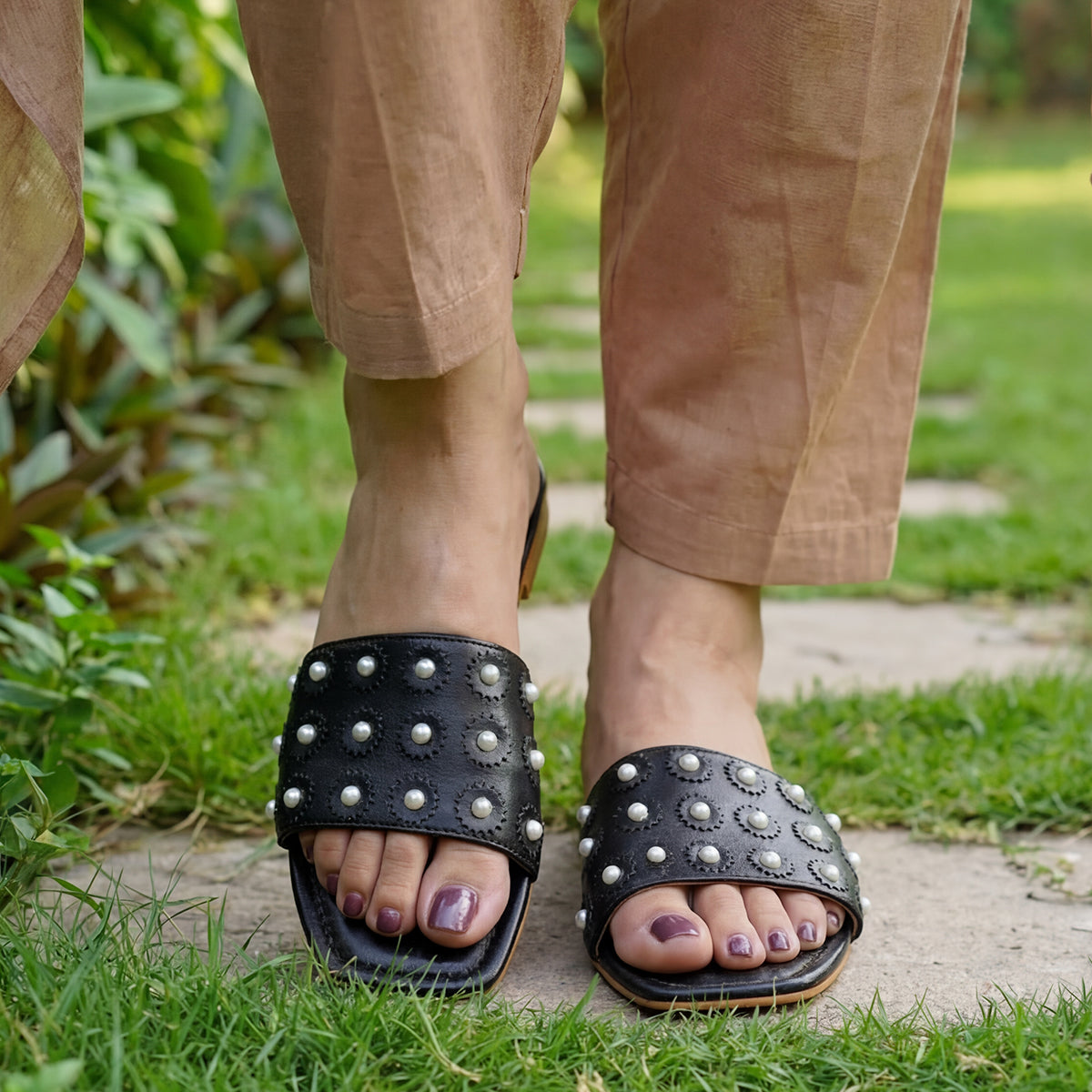 Black Formal Flat - SF021