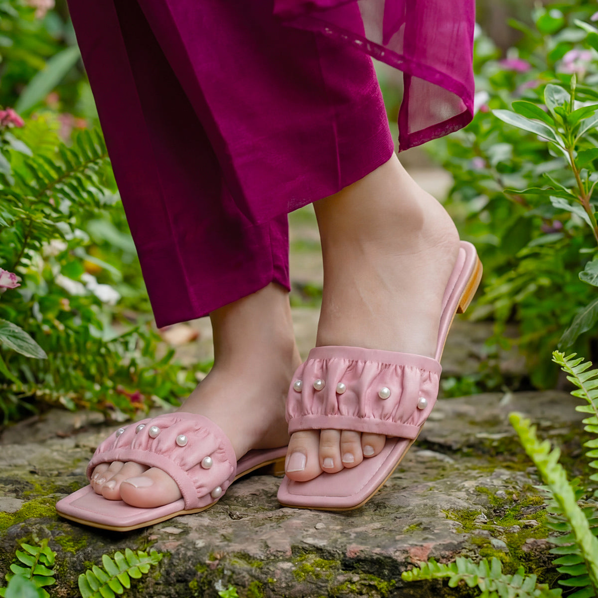 Pink Formal Flat - SF022