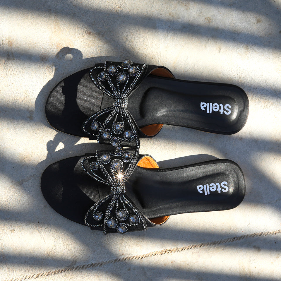 Black Formal Flat - SF014