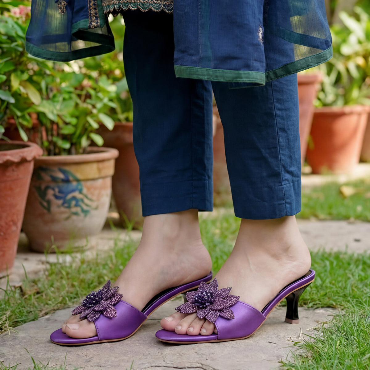 Purple Formal Heel - SH022