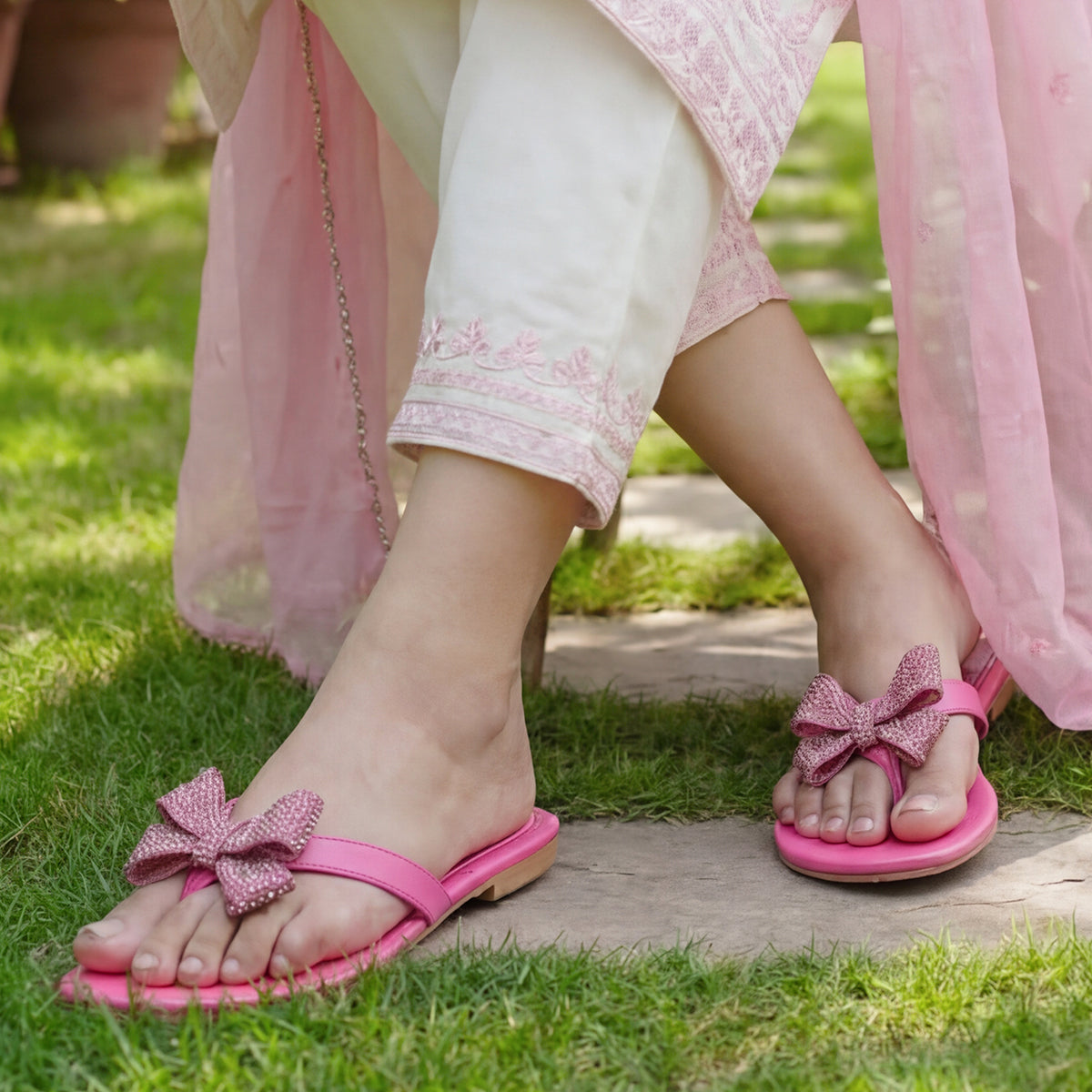 Pink Formal Flat - SF030