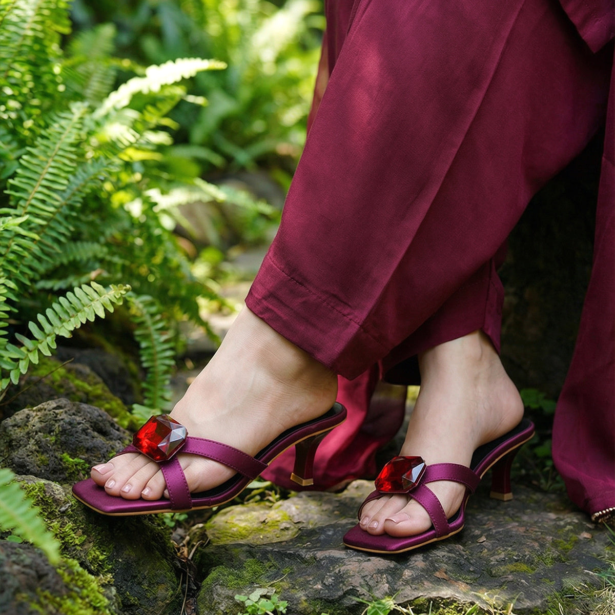 Green Formal Heel - SH018