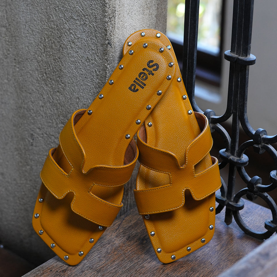 Brown Formal Flat - SF012