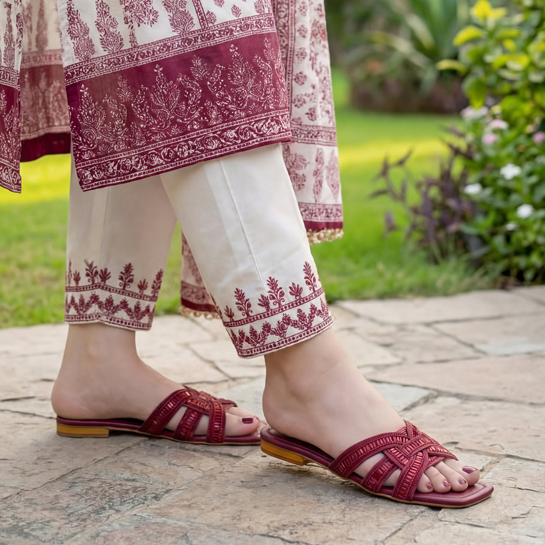 Red Fancy Flat - SF025