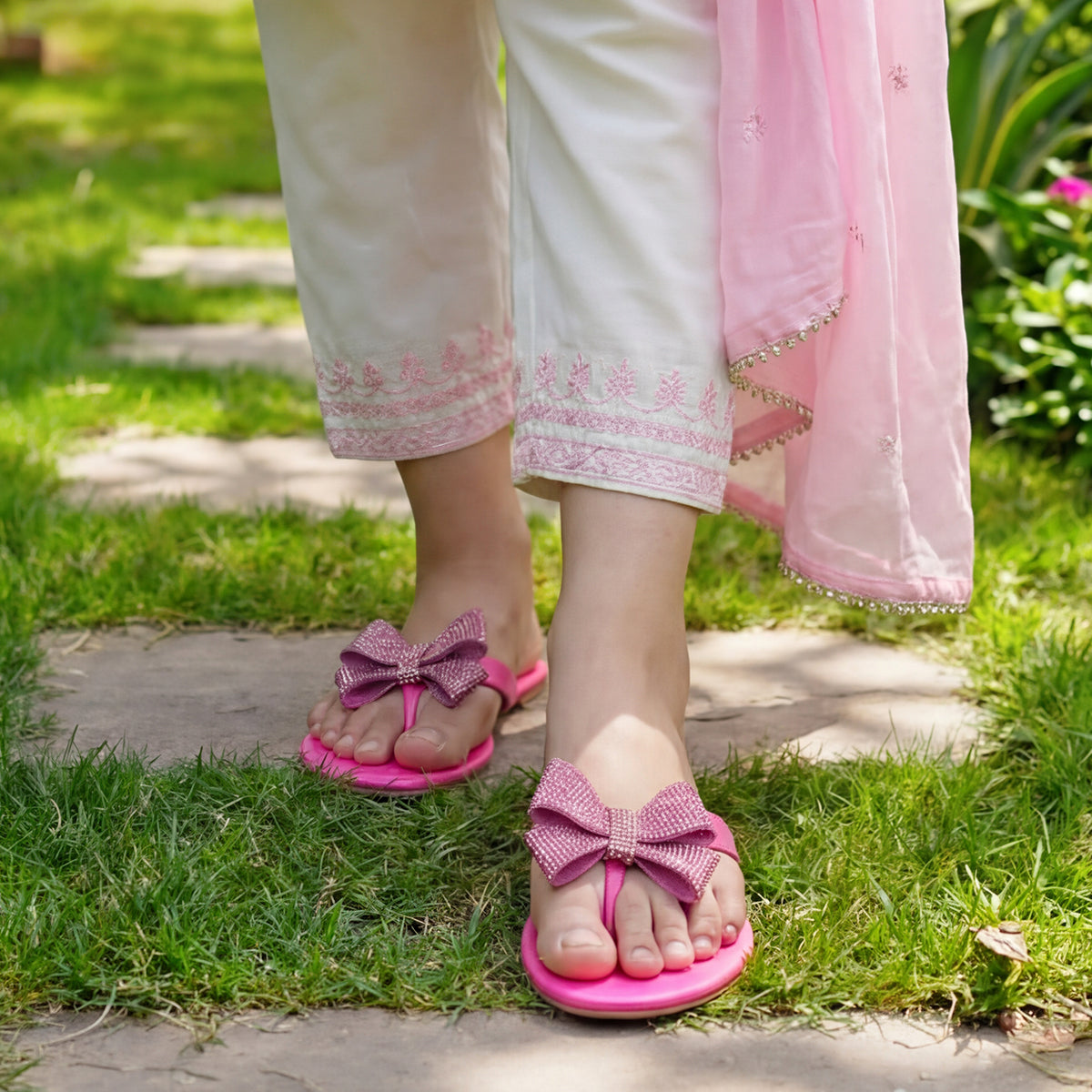 Pink Formal Flat - SF030